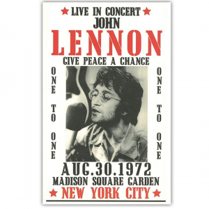 Affiche de Concert John Lennon 55 x 35