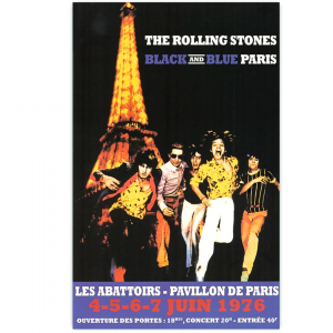 Affiche Concert The Rolling Stones 3  55 x 35