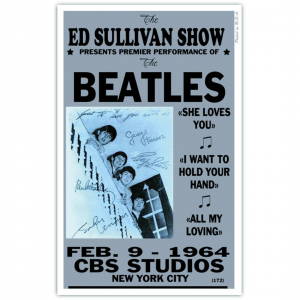 Affiche ED SULLIVAN SHOW 55 x 35