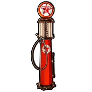 Pompe à essence déco Redstar 71x21